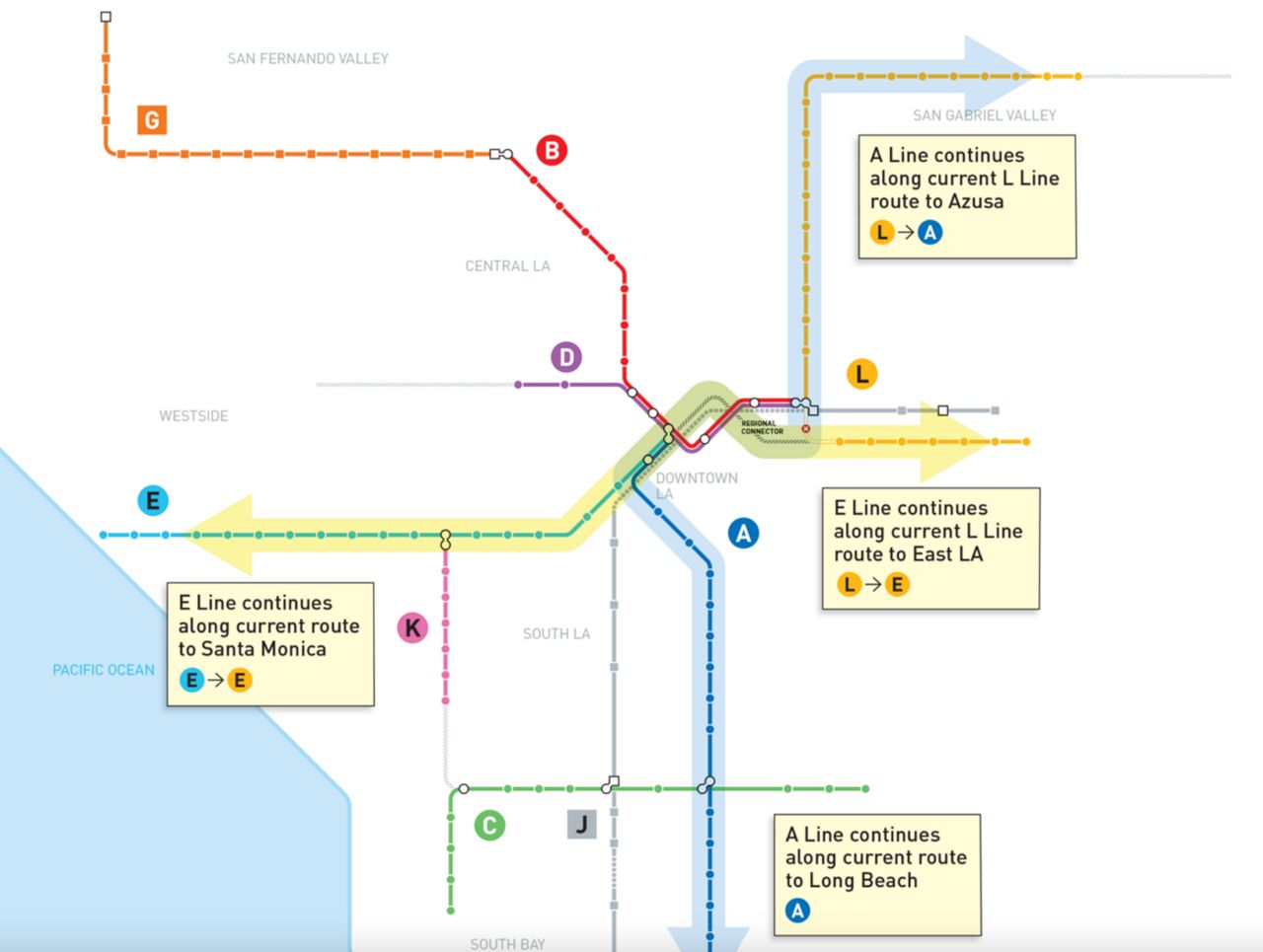 Metro Regional Connector opens with weekend of free rides